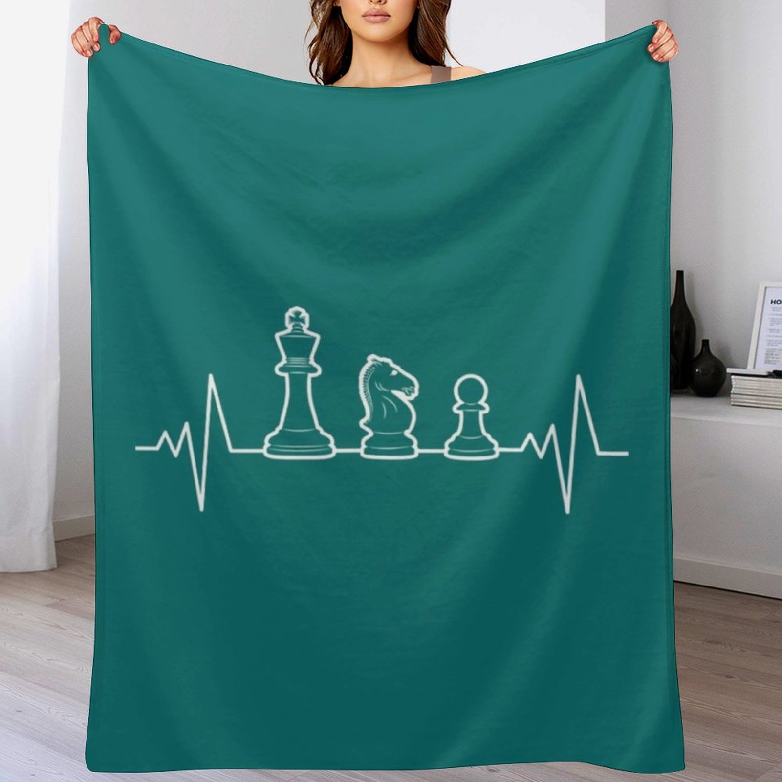 3D Printing Chess - Chess Heartbeat Gift Chess Master Chess