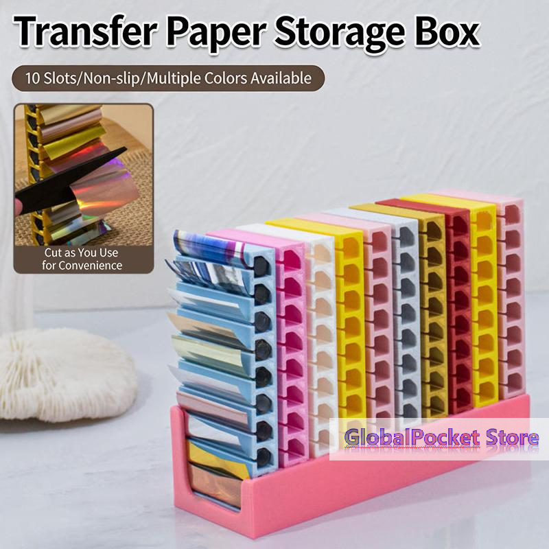 3D Printing Use - Nail Transfer Paper 3D Printed Organizer
