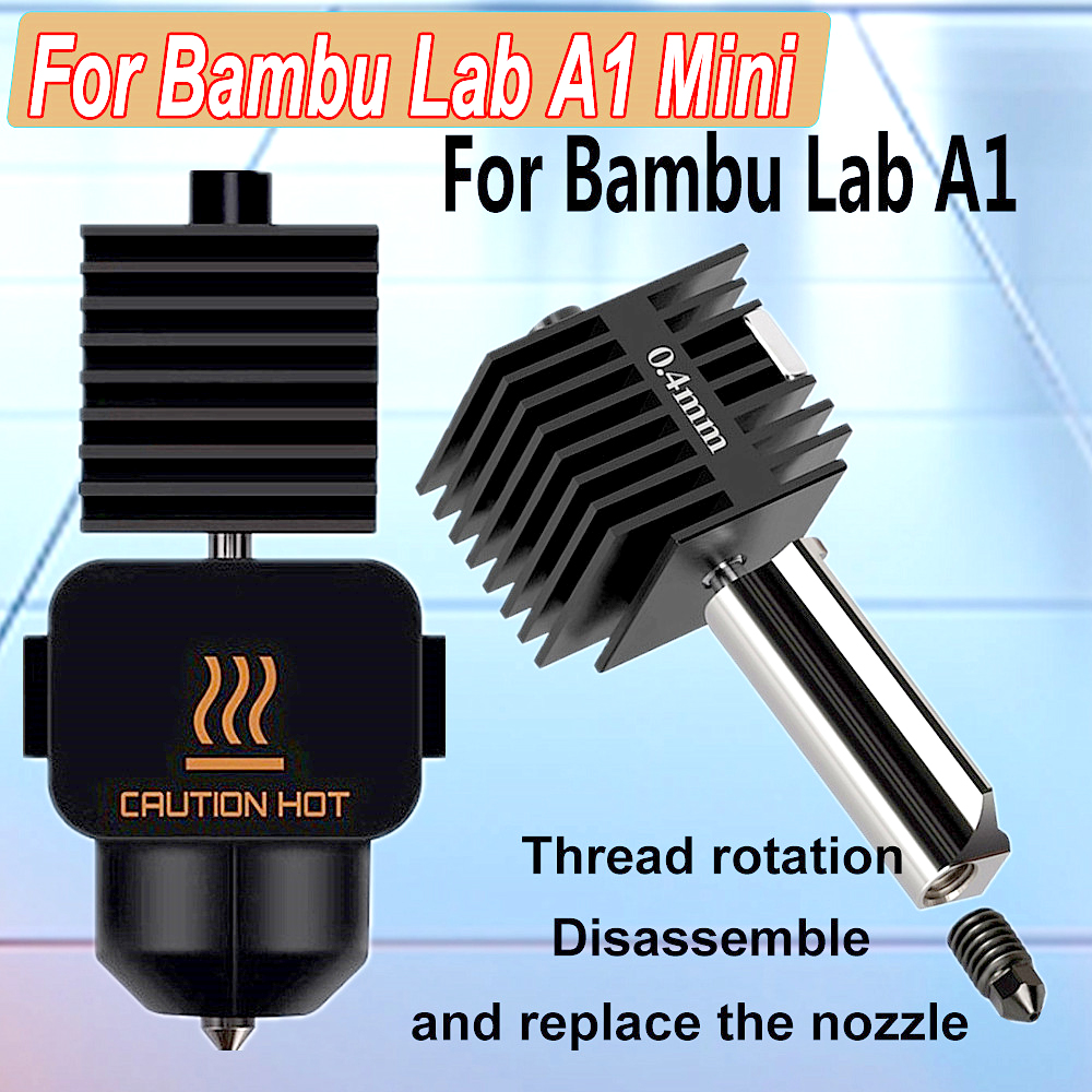 3D Printing Bambu Lab A1 - 0.2/0.4/0.6/0.8mm for Bambu Lab A1 Hotend