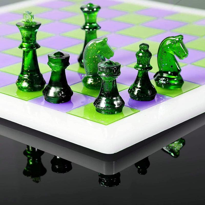 Resin Chess Set Mold With Ches – 3D Printing Chess recenzja i cena