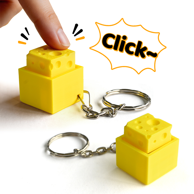 3D Printed Cheesy Key Fidget C – 3D Printing Model recenzja i cena