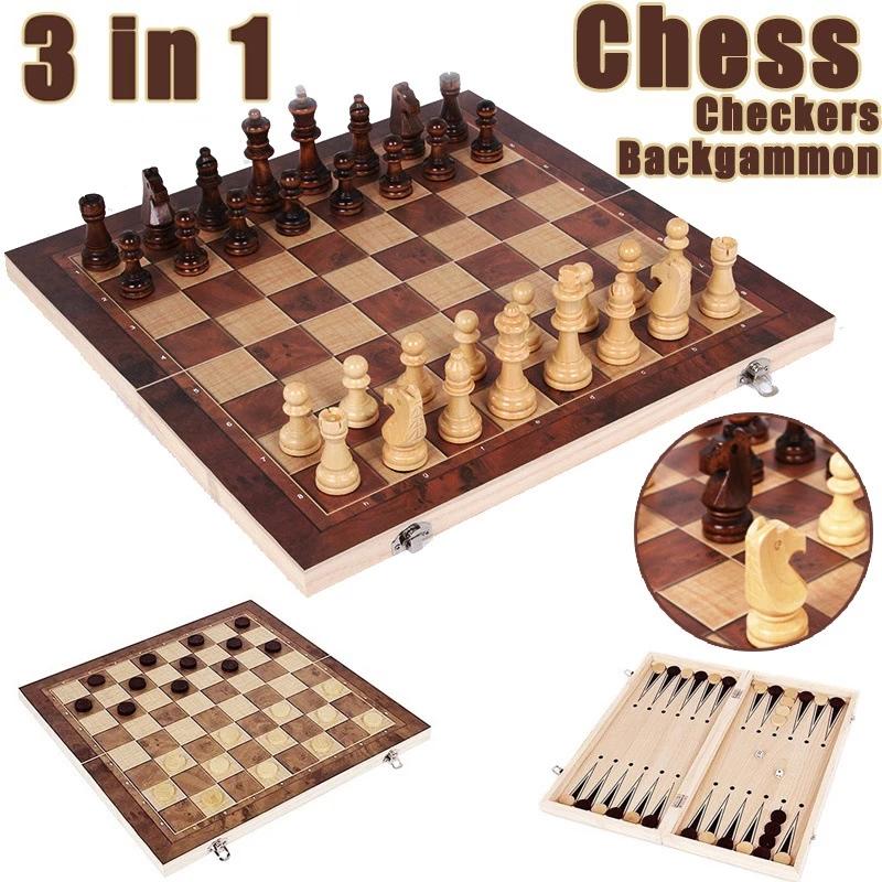3 in 1 Chess Board, Folding Wo – 3D Printing Chess recenzja i cena
