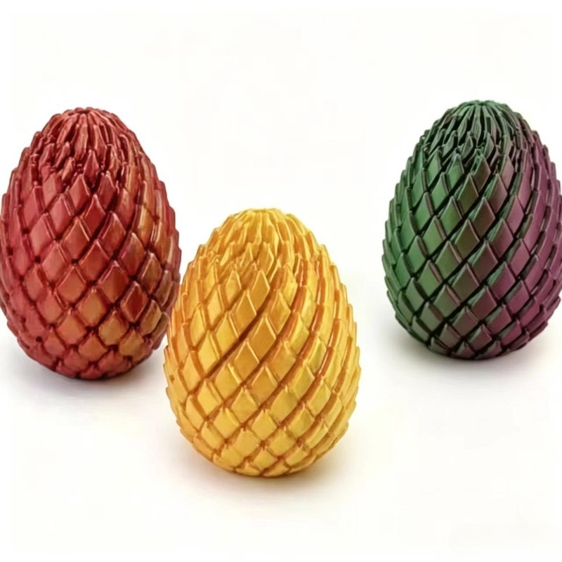 3D Printed Spiral Dragon Egg D – 3D Printing Egg recenzja i cena