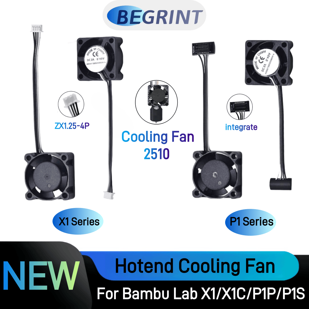 2510 Fan for Bambu Lab X1/P1 H – 3D Printing Bambu Lab A1 recenzja i cena