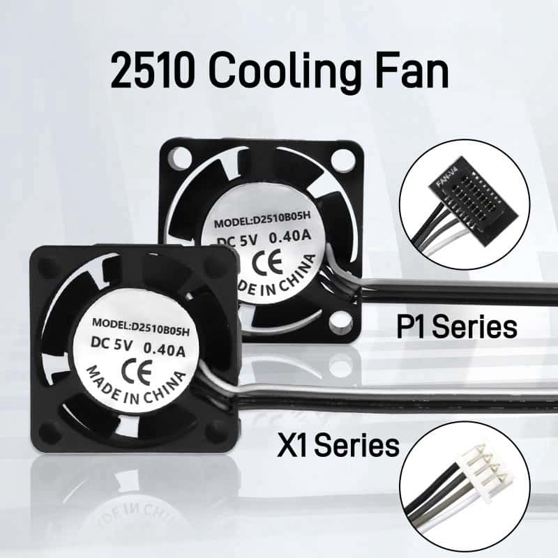 2510 Fan for Bambu Lab X1/P1 H – 3D Printing Bambu Lab A1 recenzja i cena