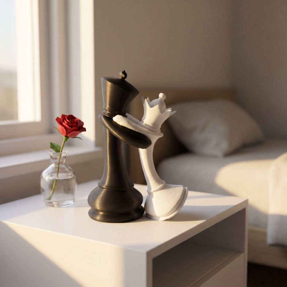 3D Printed Chess Statue Home D – 3D Printing Chess recenzja i cena