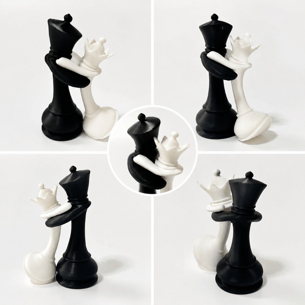 3D Printed Chess Statue Home D – 3D Printing Chess recenzja i cena