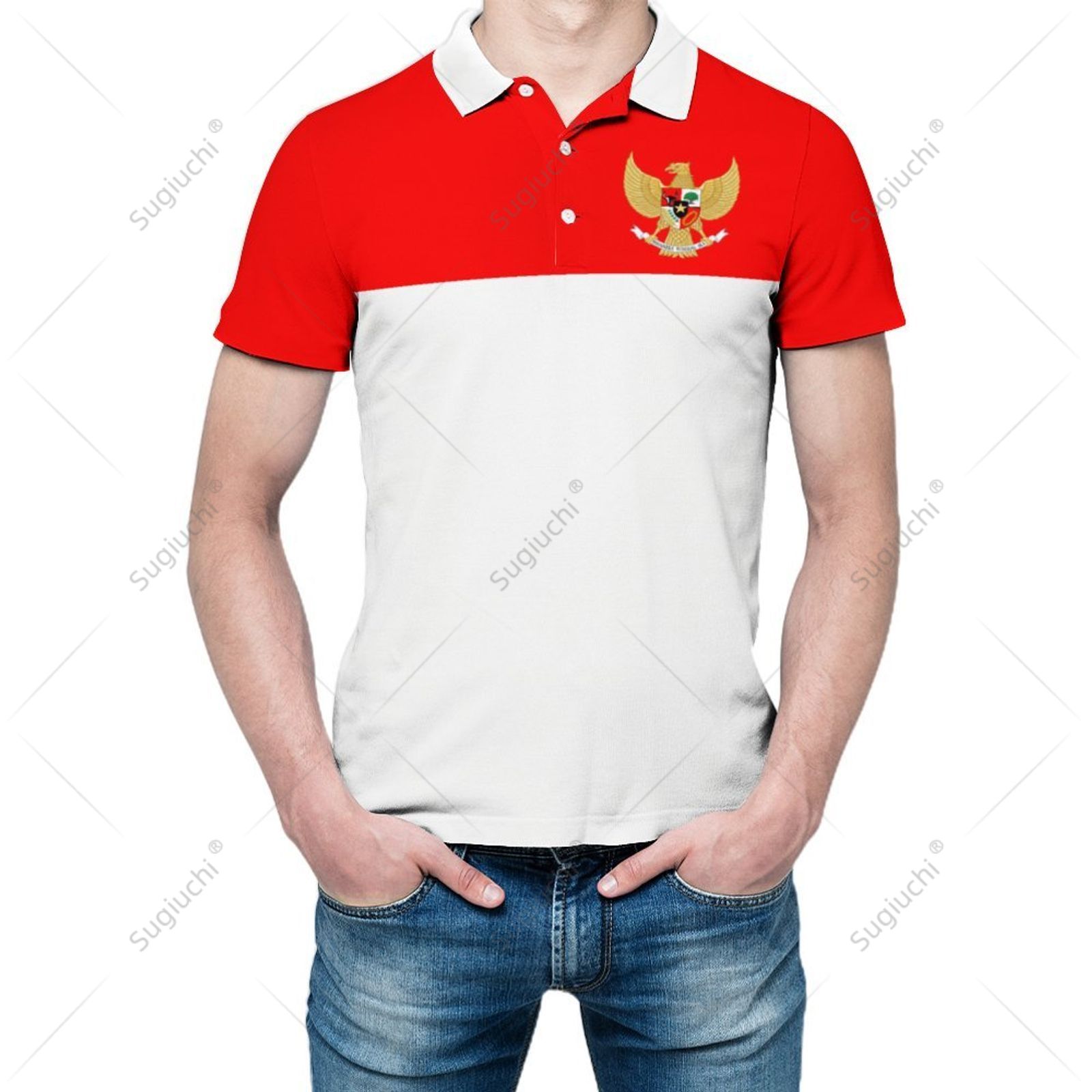 Unisex Polo Shirt Indonesia Fl – 3D Printing Indonesia recenzja i cena