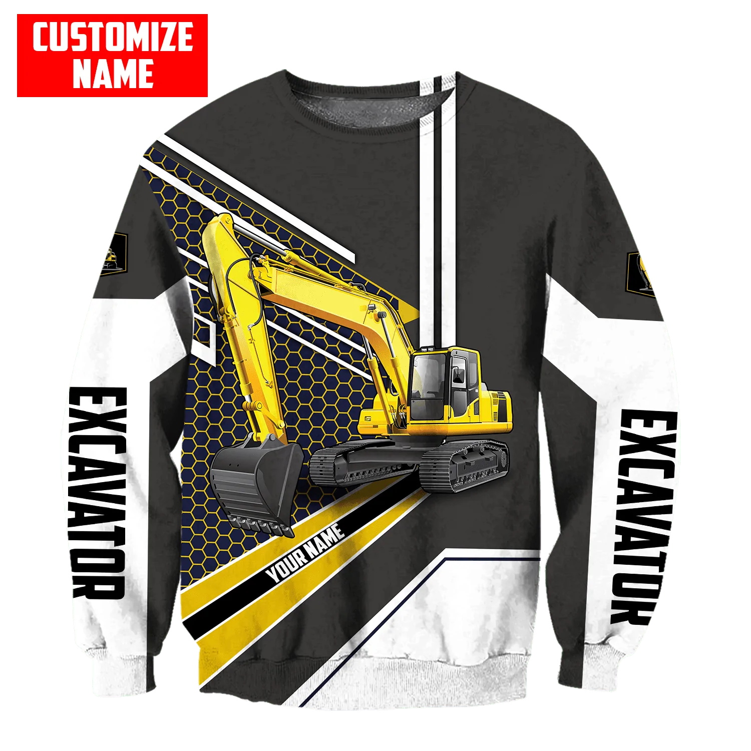 Customized Name Excavator Heav – 3D Printing Excavator recenzja i cena