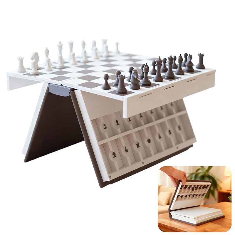 Chess Set 3D Printed Book Fold – 3D Printing Chess recenzja i cena