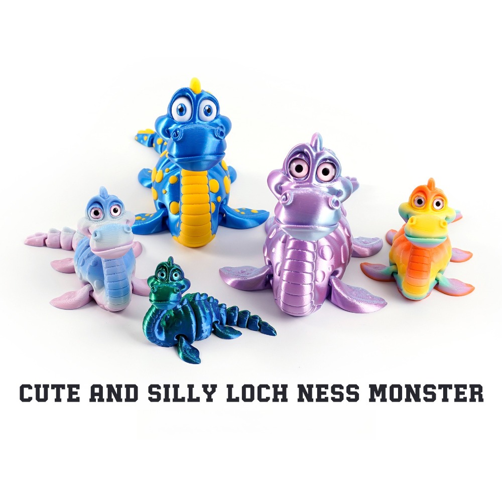 3D Printed Loch Ness Figures T – 3D Printing Construction recenzja i cena