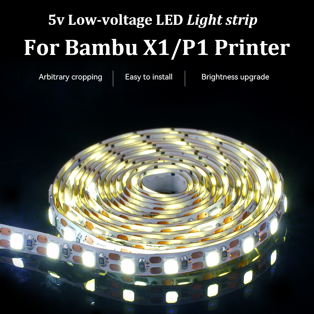 Upgraded Lower Current LED Lig – 3D Printing Bambu Lab A1 recenzja i cena