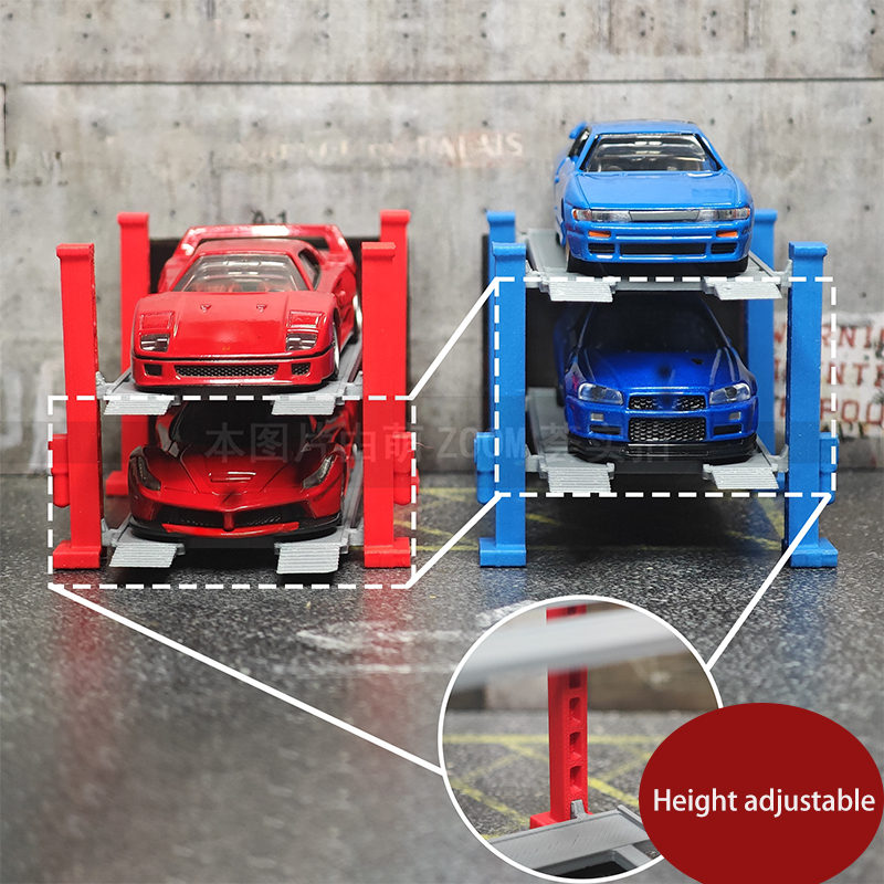 1:64 Car Model Scene Double-la – 3D Printing Model recenzja i cena