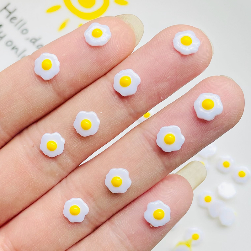 100 Pcs New 6*7mm Cute Shiny C – 3D Printing Egg recenzja i cena