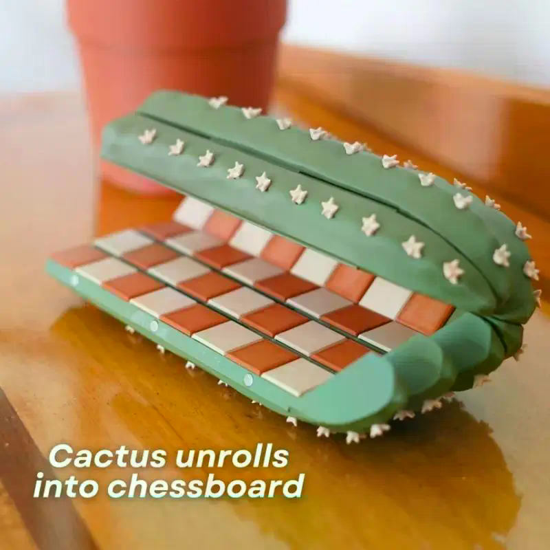 3D Printed Resin Cactus Roll C – 3D Printing Chess recenzja i cena