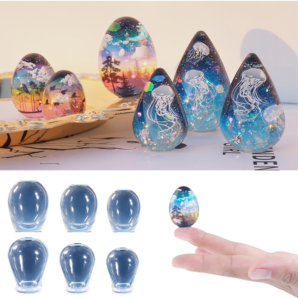 Epoxy Resin Moulds Resin Ornam – 3D Printing Egg recenzja i cena