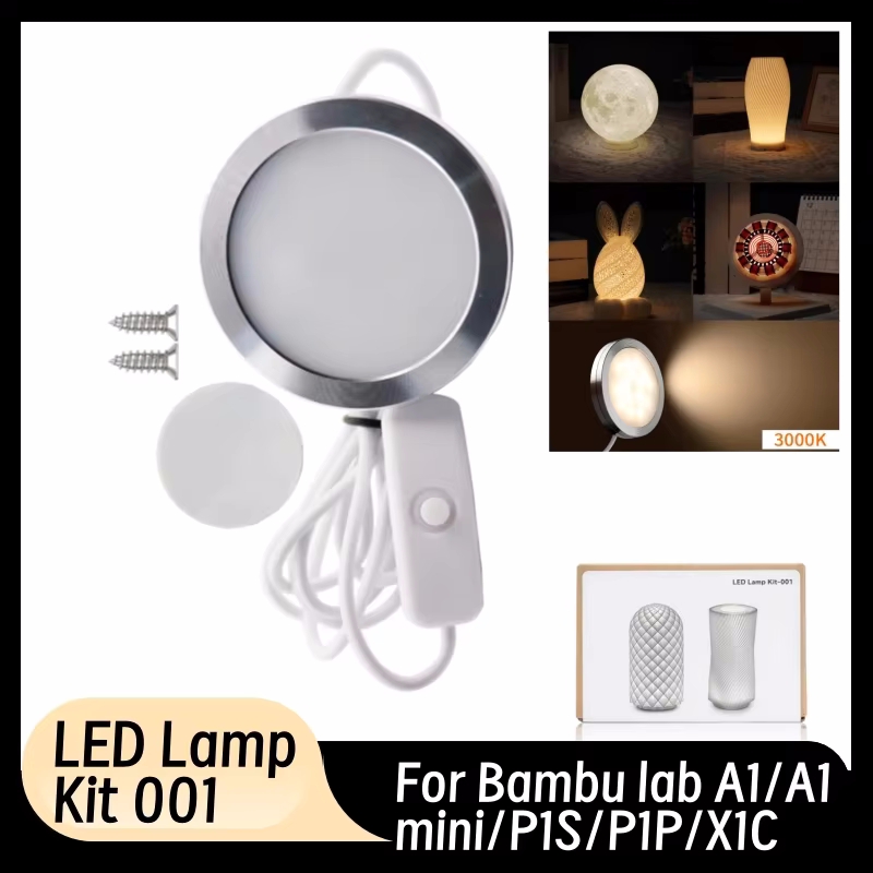 3D Printer  Model LED Lamp For – 3D Printing Bambu Lab A1 recenzja i cena