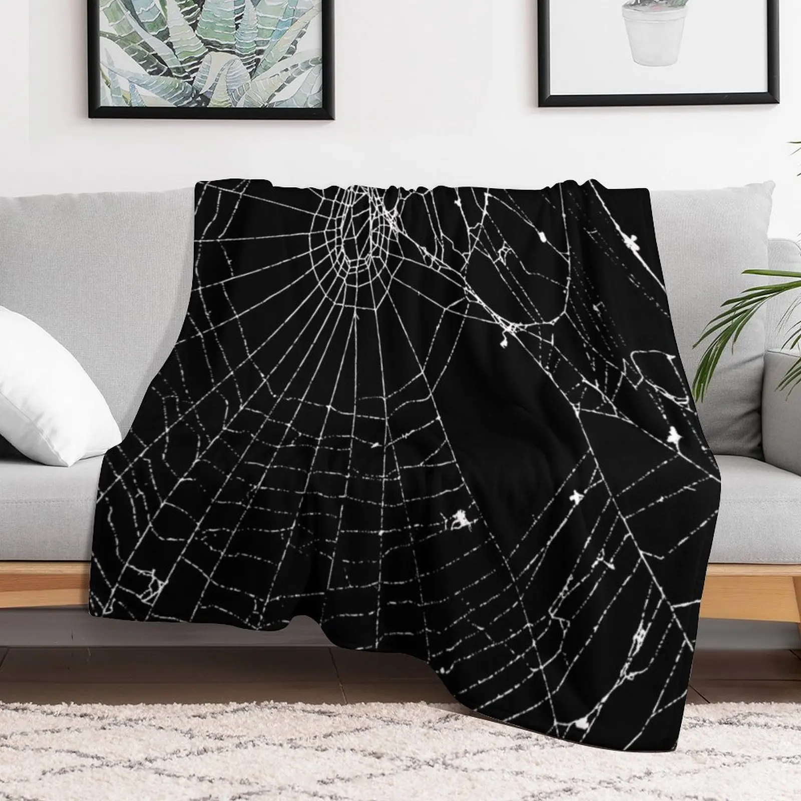 Spider Web Throw Blanket Fluff – 3D Printing Web recenzja i cena