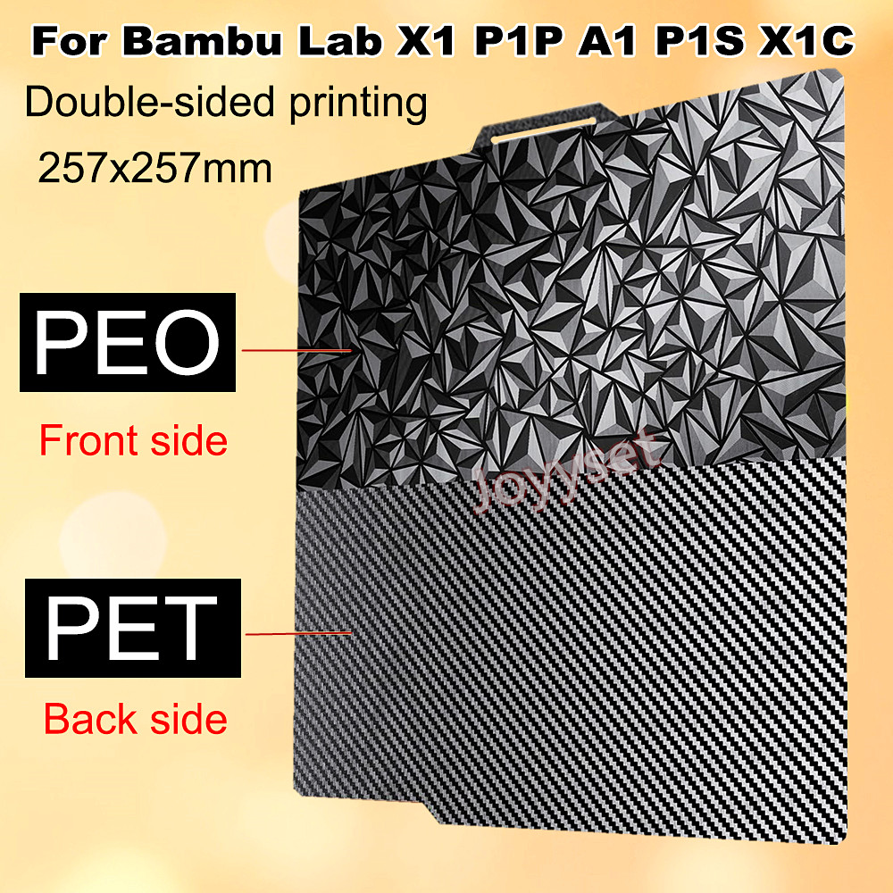 PEO PET For Bambu Lab X1 P1S P – 3D Printing Bambu Lab A1 recenzja i cena