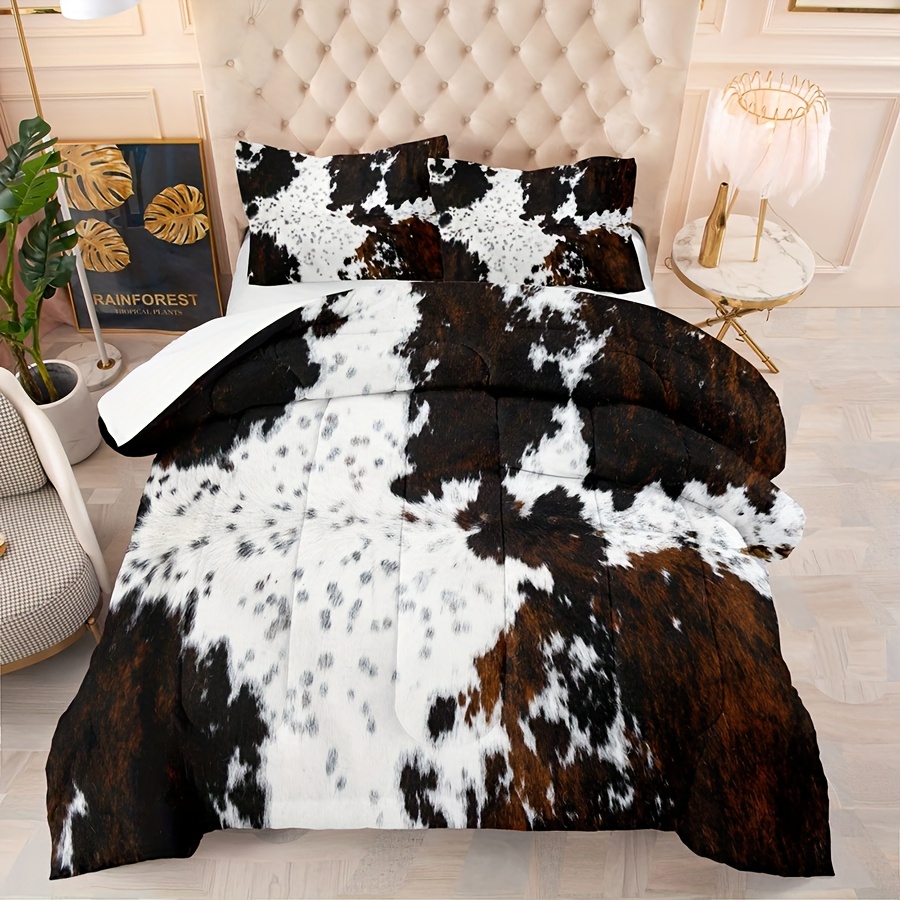 3D Cow Print Comforter Set – 2 – 3D Printing Use recenzja i cena