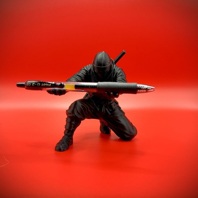 Ninja Figure Pen Holder 3D Pri – 3D Printing Construction recenzja i cena