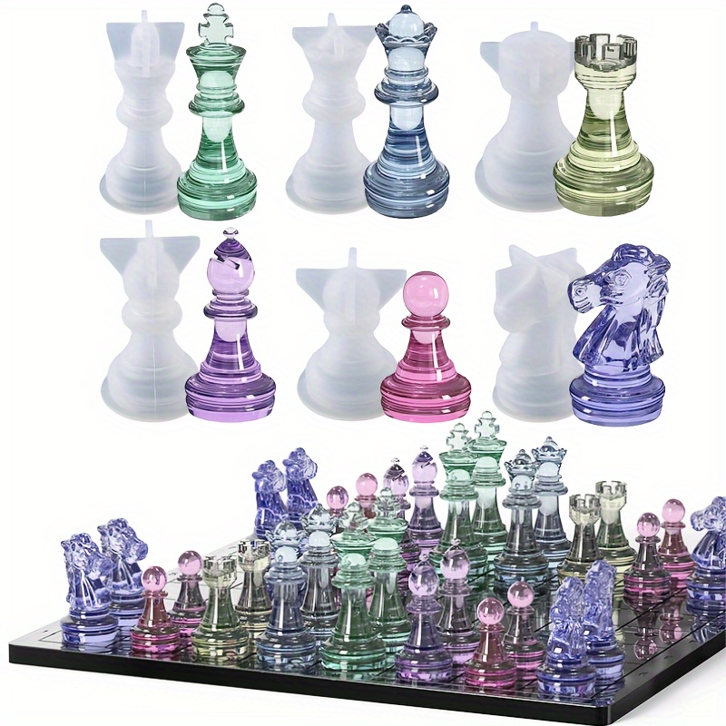23pcs Chess Set with Silicone  – 3D Printing Chess recenzja i cena