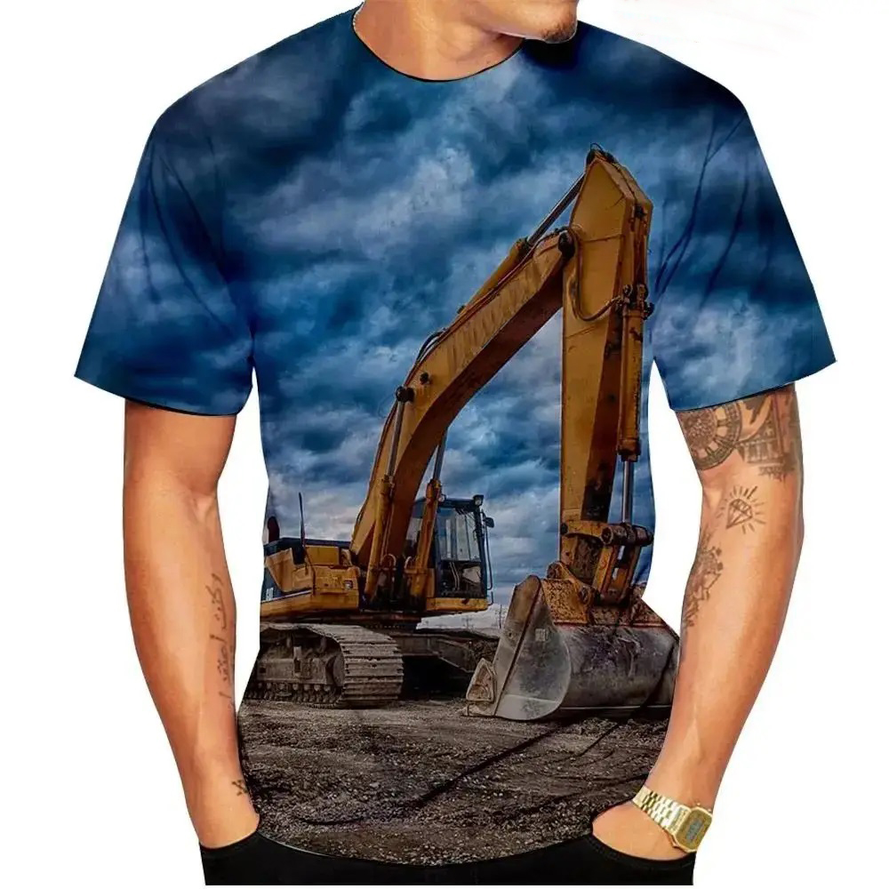 Excavator Pattern 3D Print T-S – 3D Printing Excavator recenzja i cena