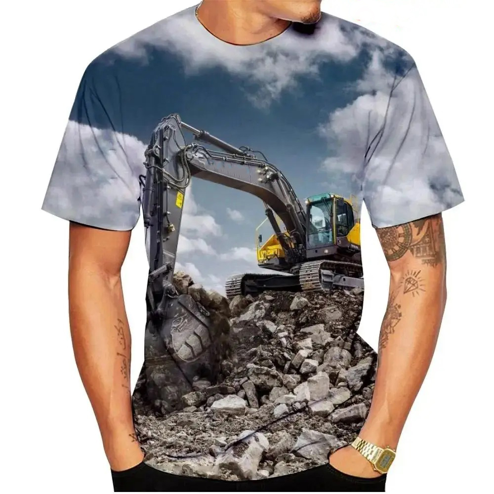 Excavator Pattern 3D Print T-S – 3D Printing Excavator recenzja i cena
