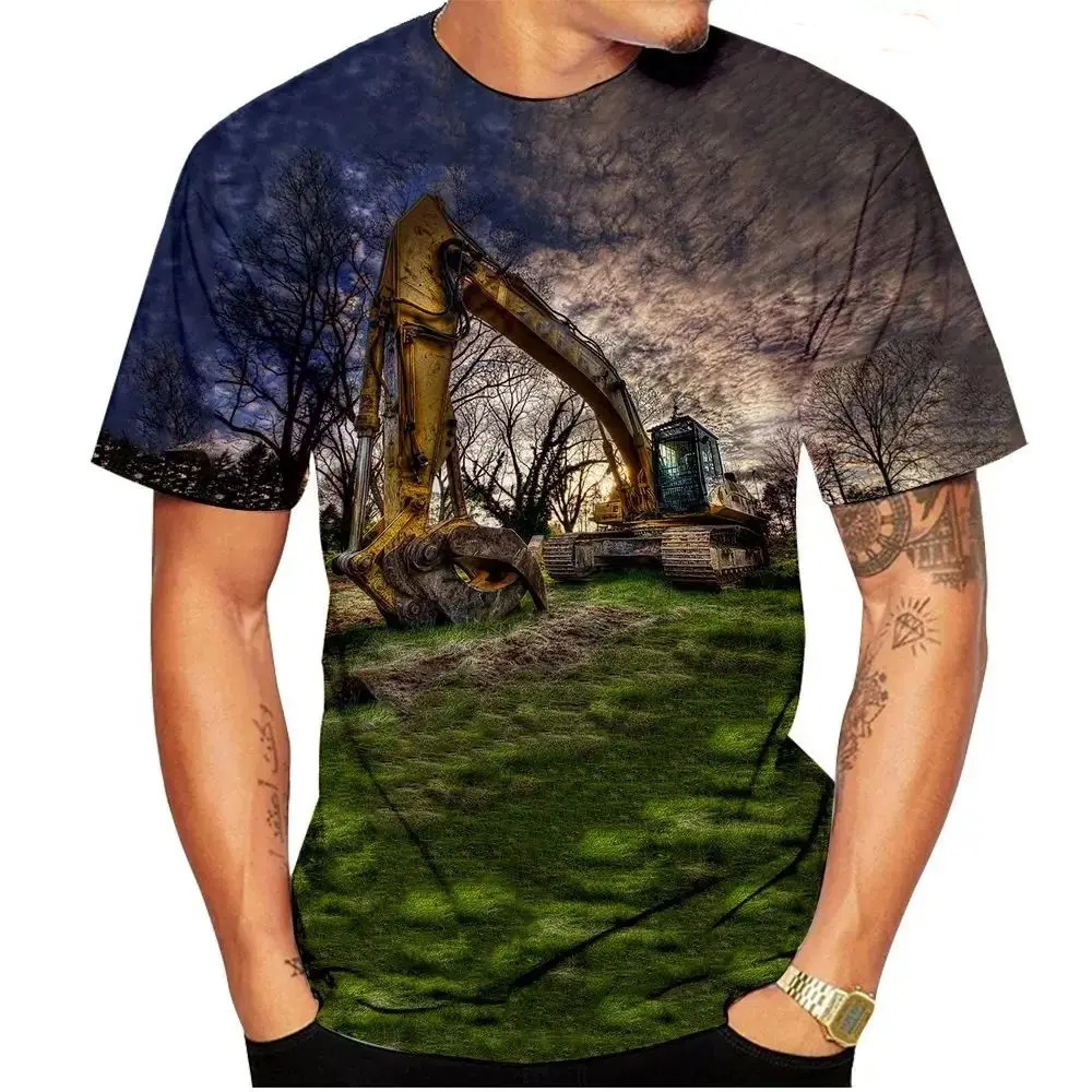Excavator Pattern 3D Print T-S – 3D Printing Excavator recenzja i cena