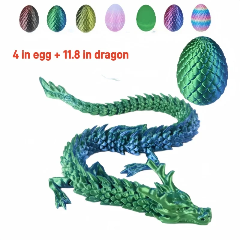 3D Printed Chinese Dragon Egg  – 3D Printing Egg recenzja i cena