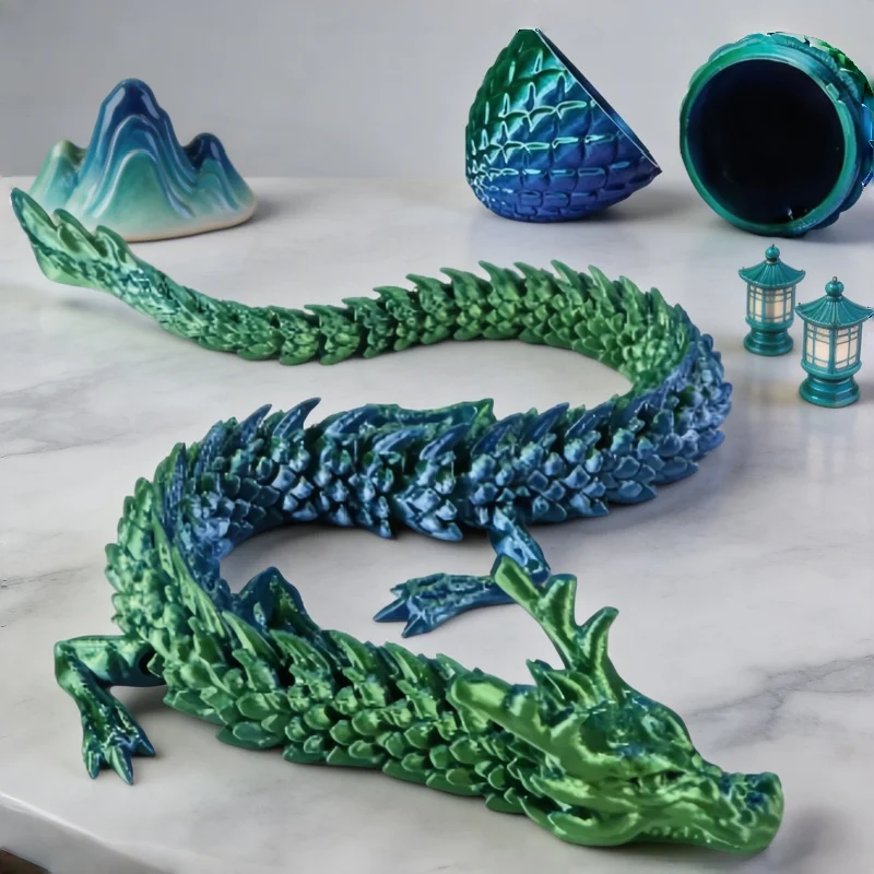 3D Printed Chinese Dragon Egg  – 3D Printing Egg recenzja i cena