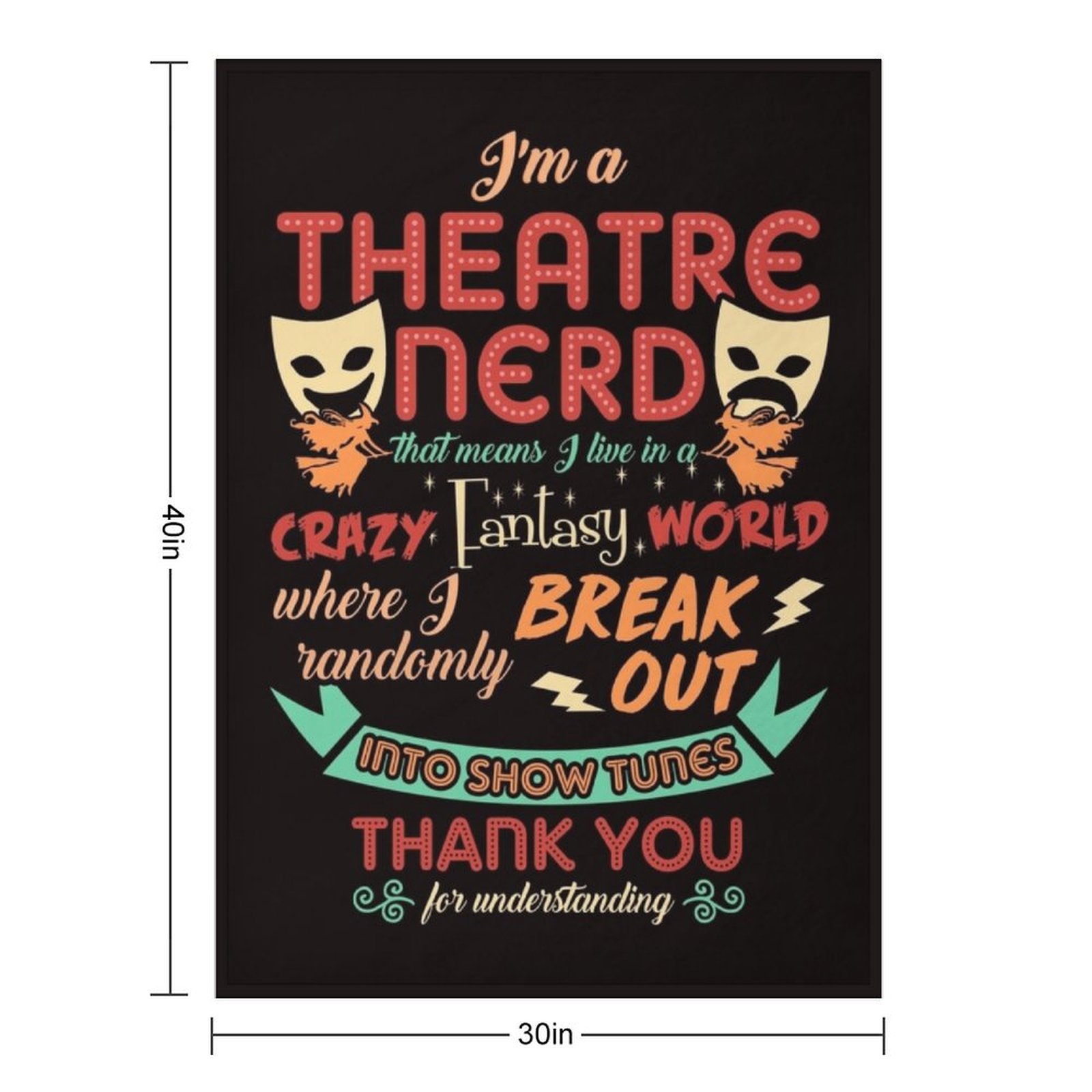 Theatre Nerd Funny Definition  – 3D Printing Nerd recenzja i cena