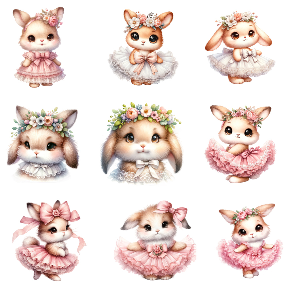 15cm Kids Flower Rabbit Animal – 3D Printing Rabbit recenzja i cena
