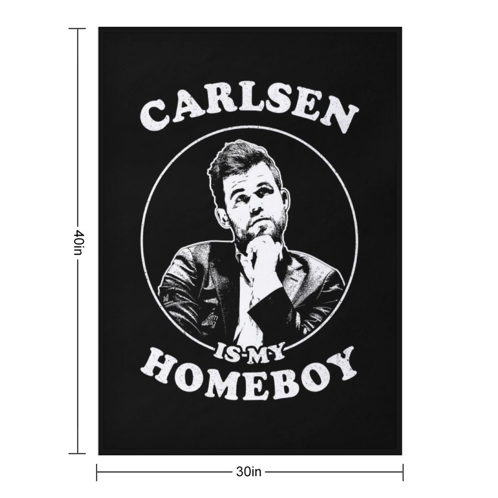 Carlsen Is My Homeboy - Funny  – 3D Printing Chess recenzja i cena