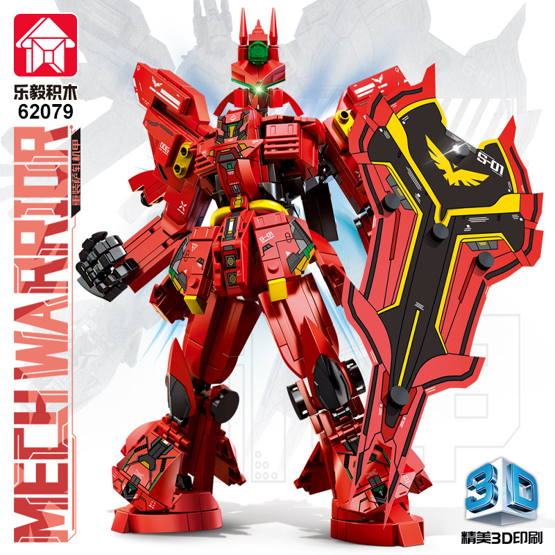 LEYI Mech Warrior Bricks, Futu – 3D Printing Excavator recenzja i cena