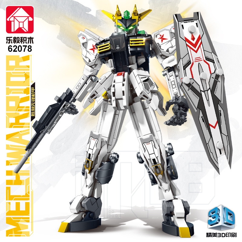 LEYI Mech Warrior Bricks, Futu – 3D Printing Excavator recenzja i cena