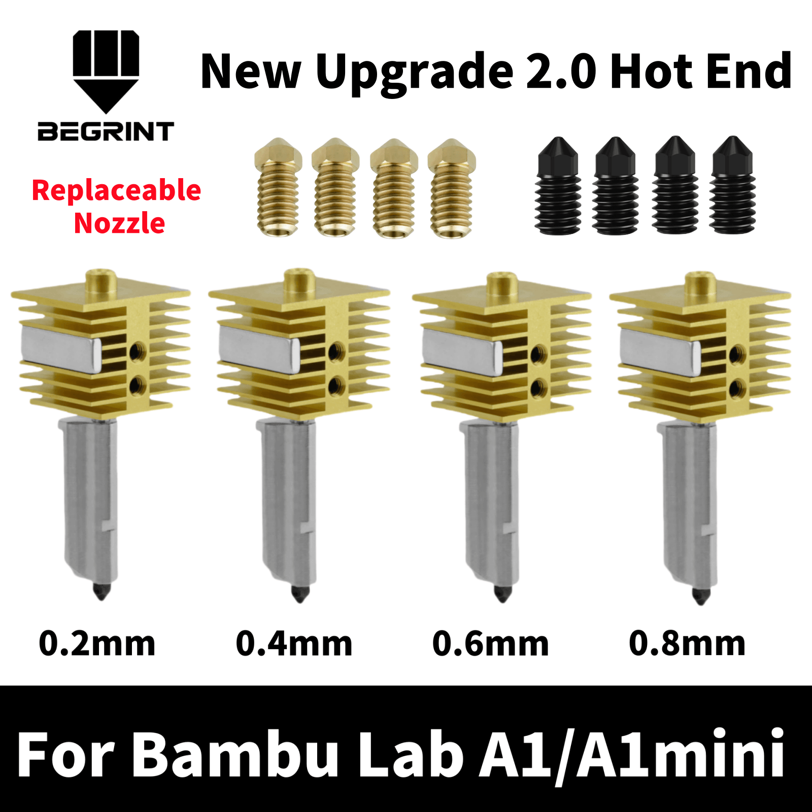 NEW Hotend For Bambu Lab A1 mi – 3D Printing Bambu Lab A1 recenzja i cena