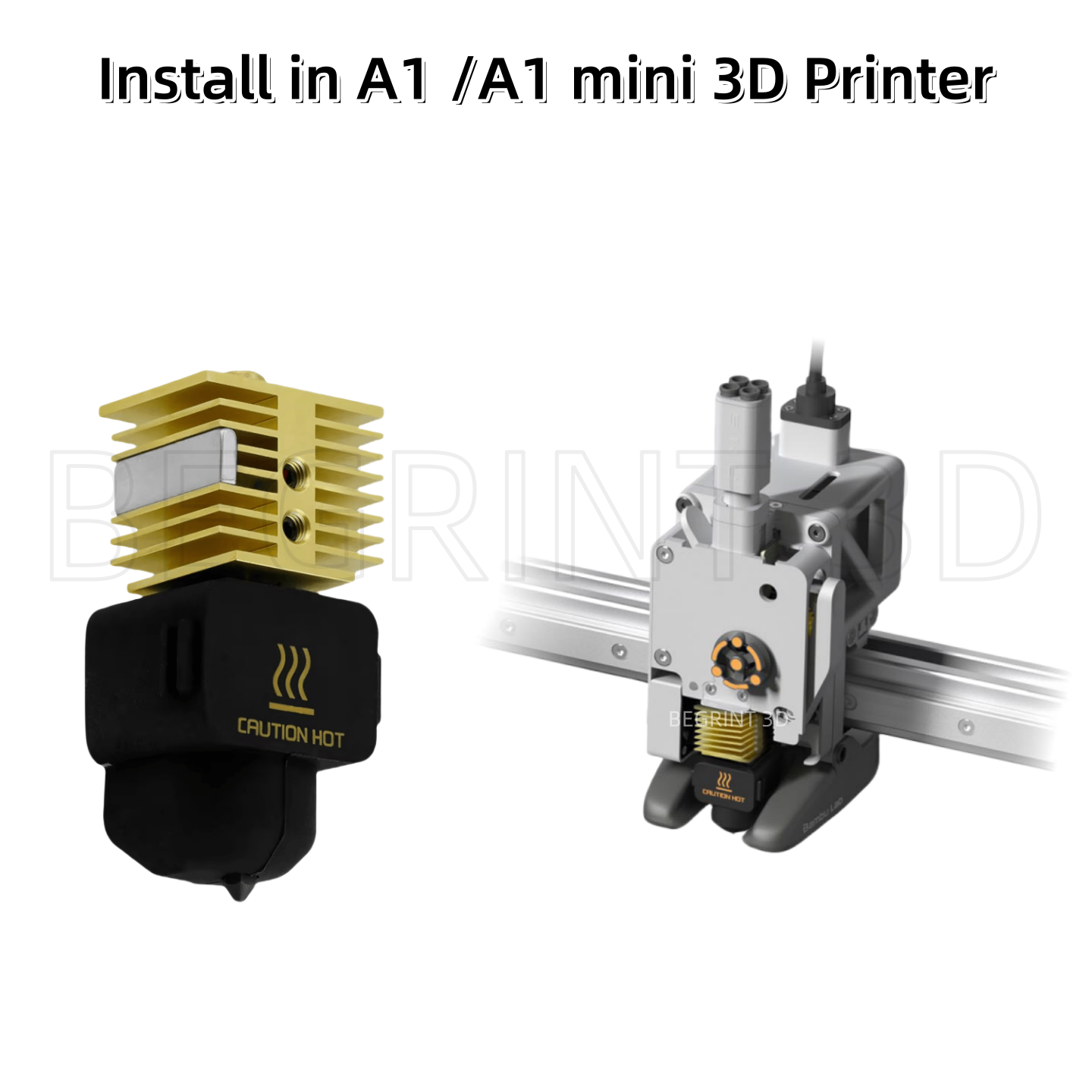 NEW Hotend For Bambu Lab A1 mi – 3D Printing Bambu Lab A1 recenzja i cena