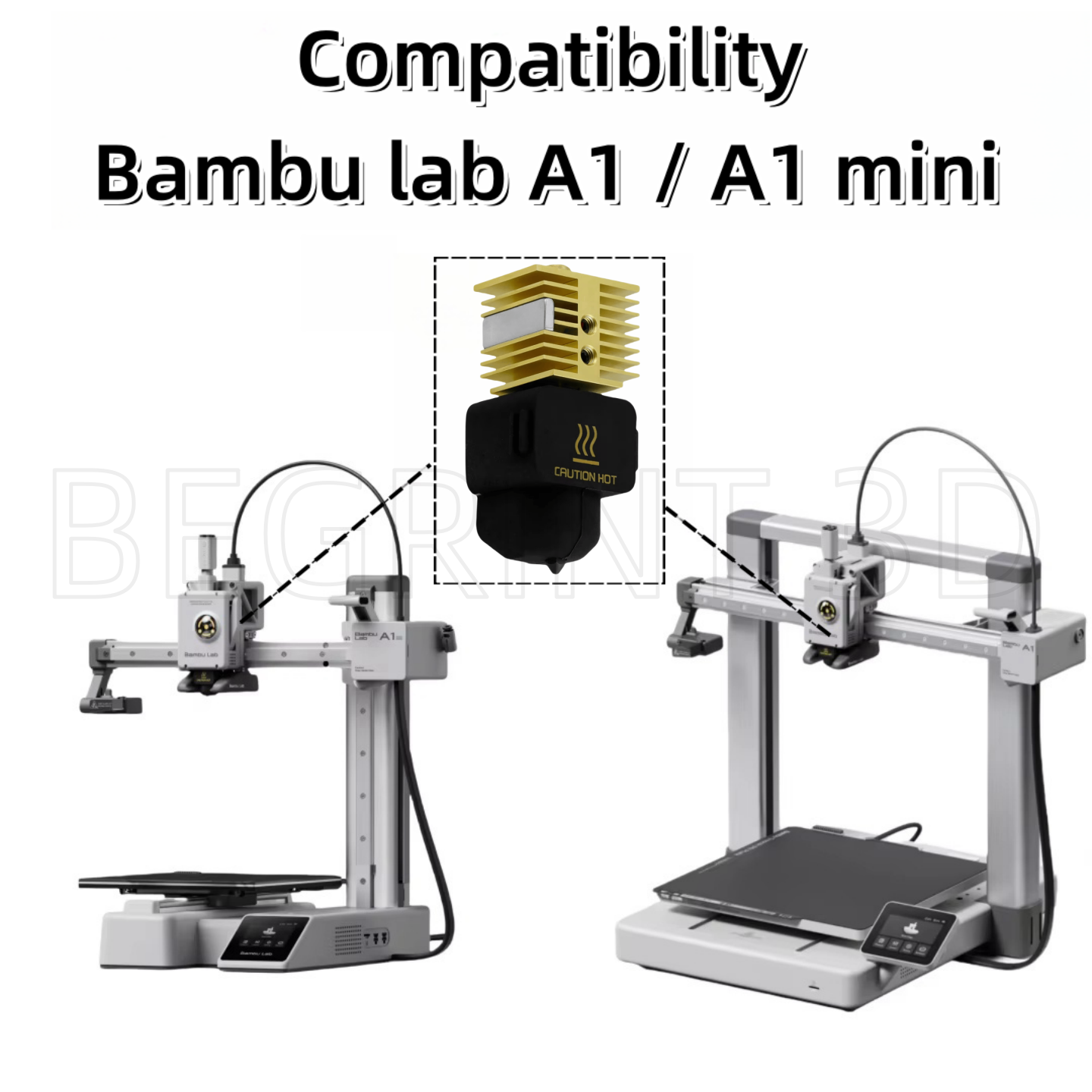 NEW Hotend For Bambu Lab A1 mi – 3D Printing Bambu Lab A1 recenzja i cena