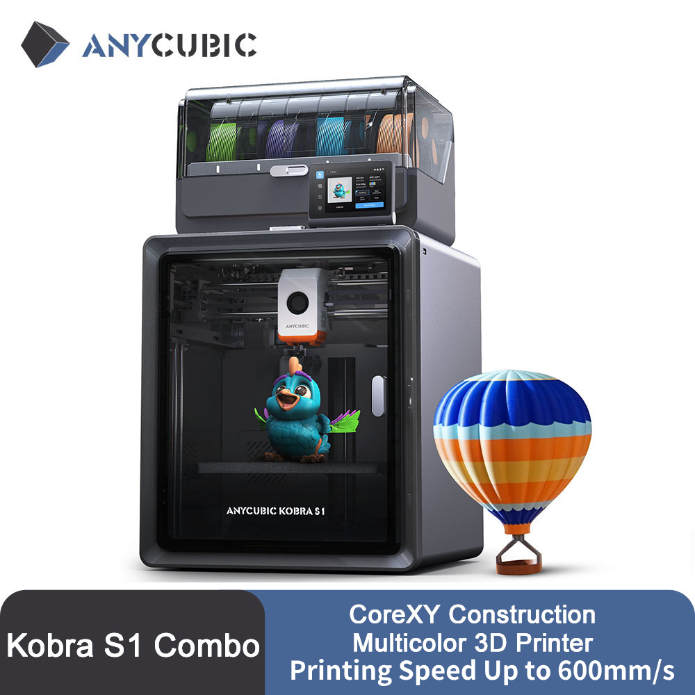 Anycubic Kobra S1 Combo Multi- – 3D Printing Construction recenzja i cena