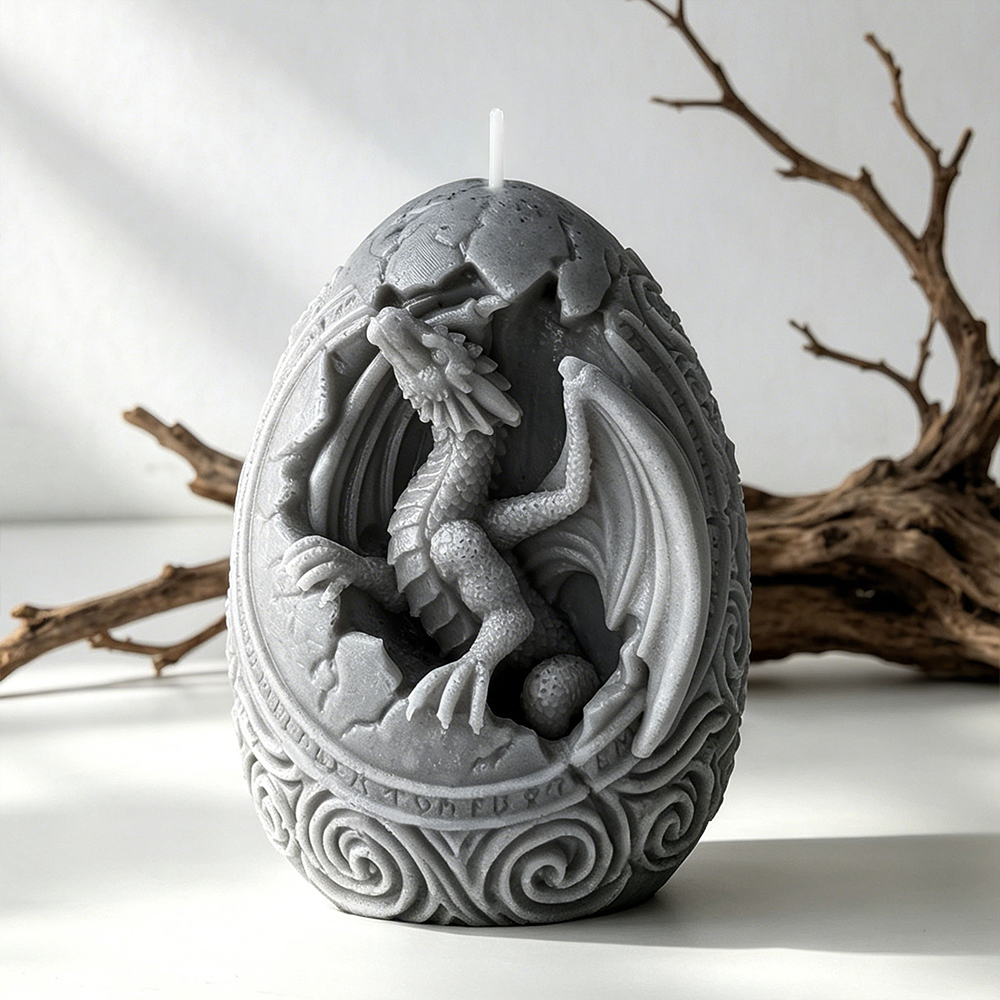 3D DIY Dinosaur Egg Candle Mol – 3D Printing Egg recenzja i cena