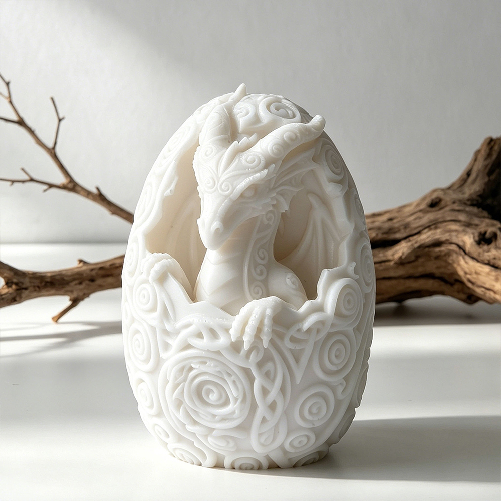 3D DIY Dinosaur Egg Candle Mol – 3D Printing Egg recenzja i cena