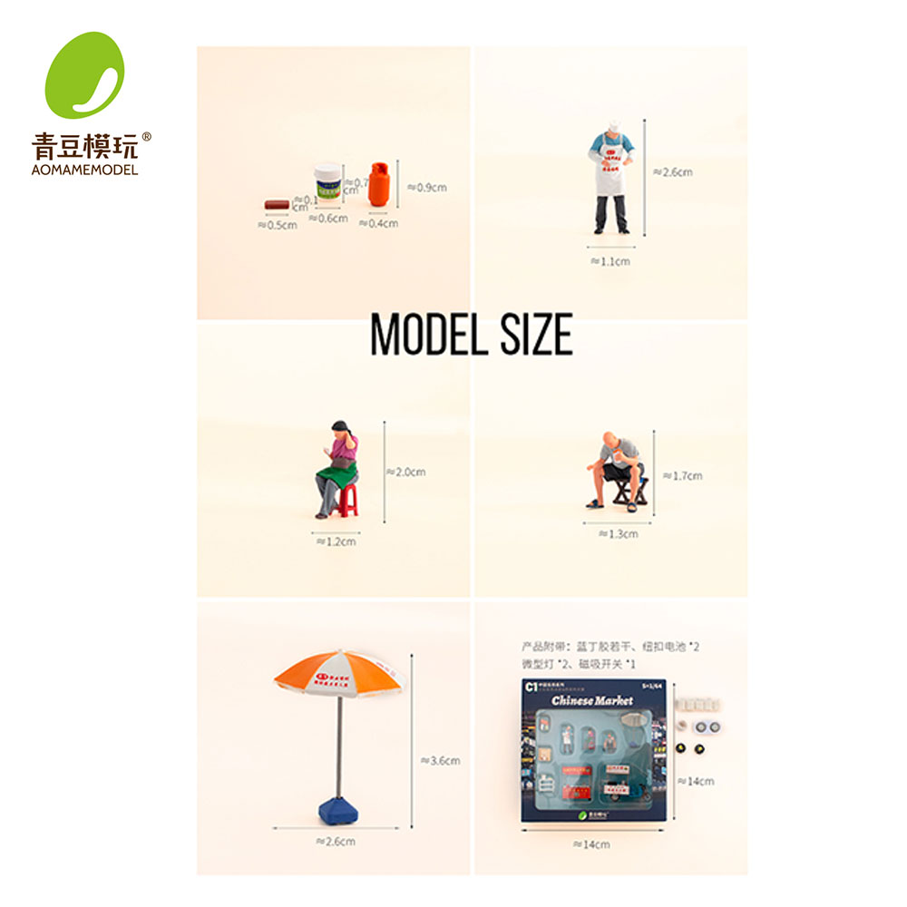 1/64 Night market s Model Kit- – 3D Printing Model recenzja i cena
