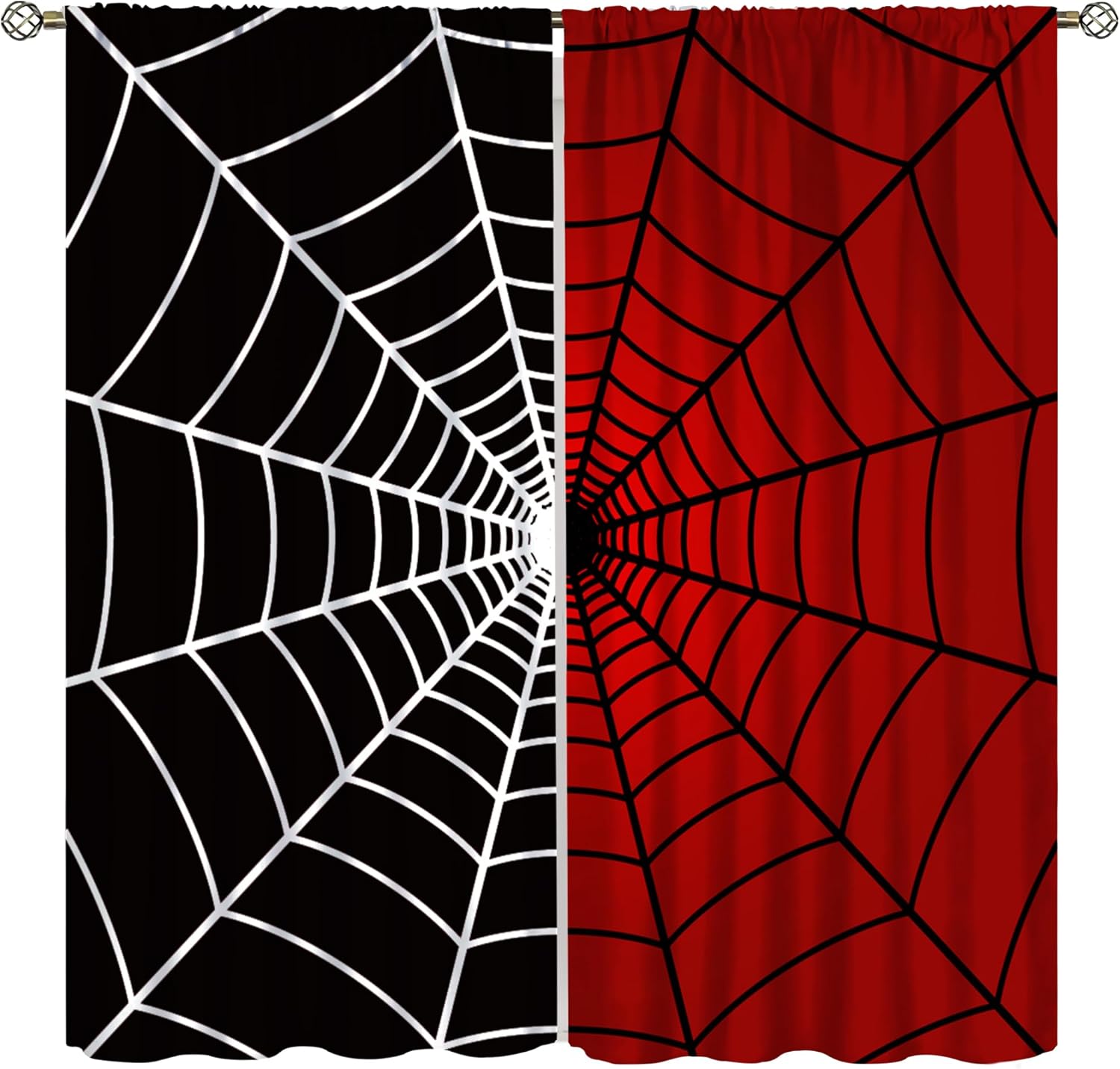 Spider Web Window Curtains, Bl – 3D Printing Web recenzja i cena