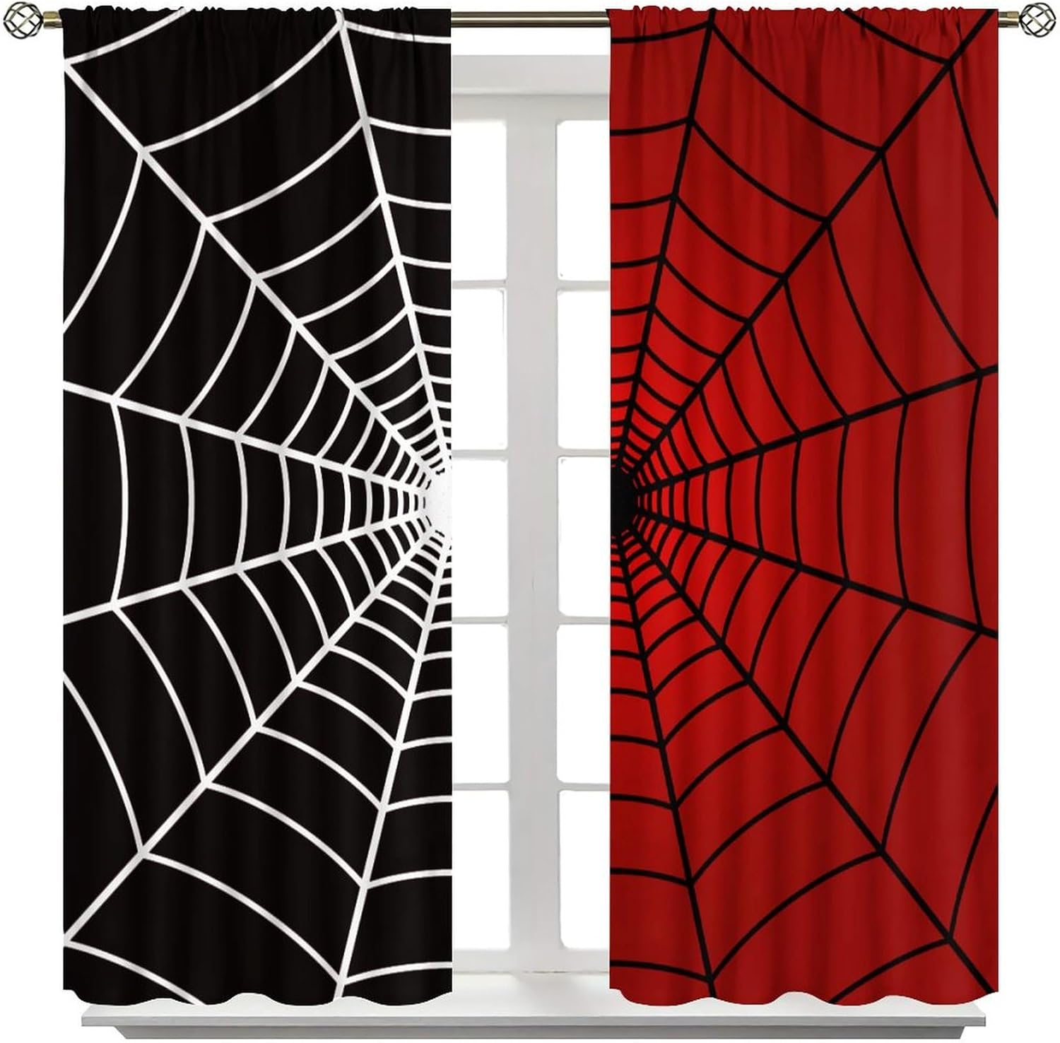 Spider Web Window Curtains, Bl – 3D Printing Web recenzja i cena