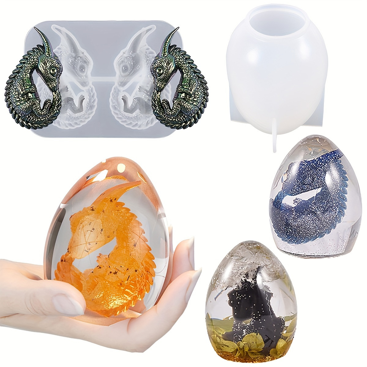 Silicone Dragon Egg Molds, 2-P – 3D Printing Egg recenzja i cena