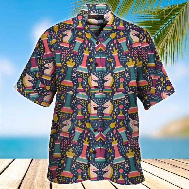 Summer Hawaiian Chess Graphic  – 3D Printing Chess recenzja i cena