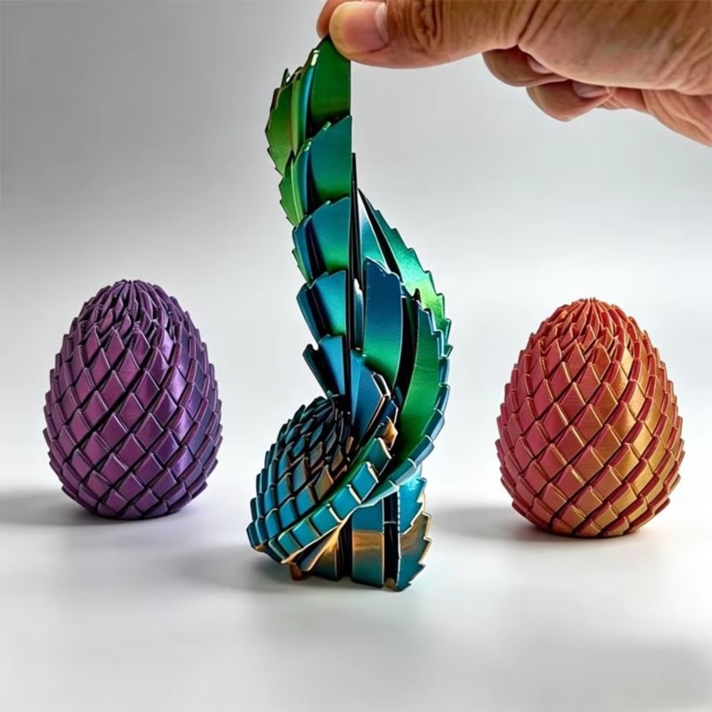 3D Printed 7.5/5.5CM Twisted D – 3D Printing Egg recenzja i cena