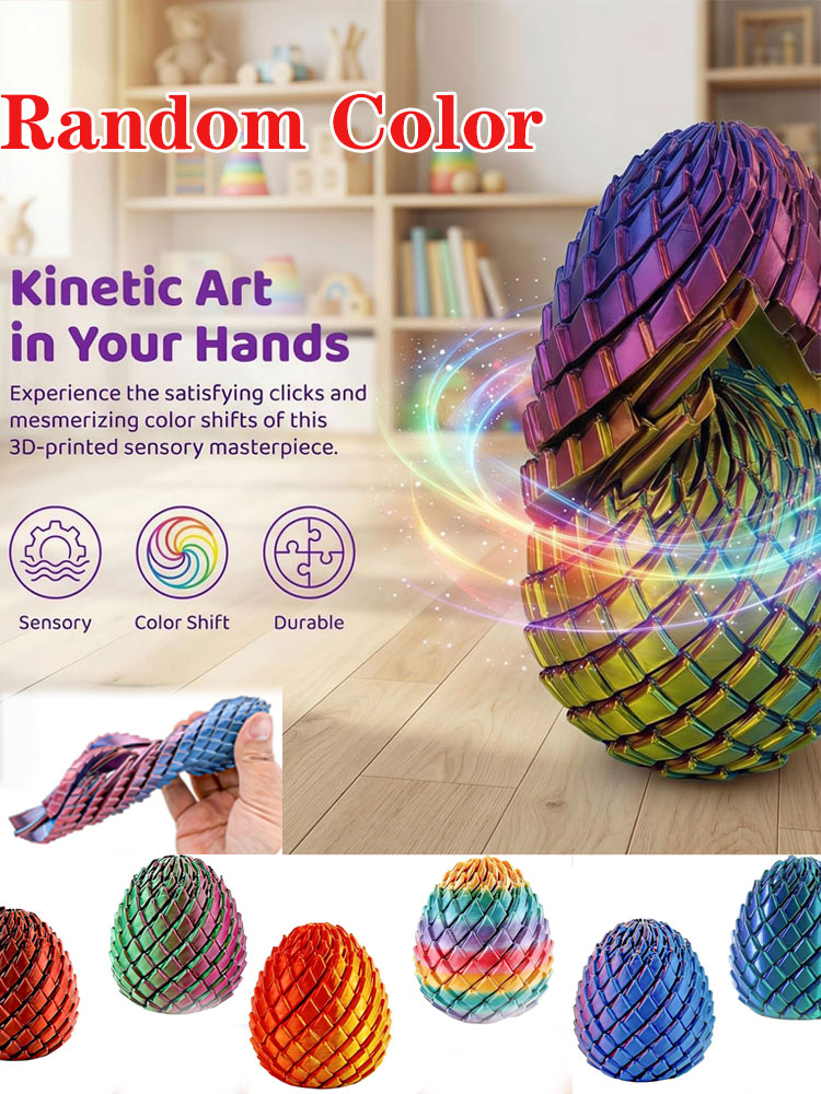 3D Printed Twisted Dragon Egg  – 3D Printing Egg recenzja i cena