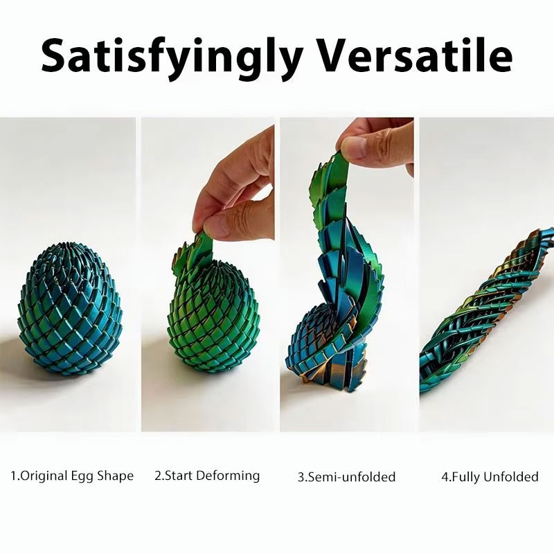 3D Printed Twisted Dragon Egg  – 3D Printing Egg recenzja i cena